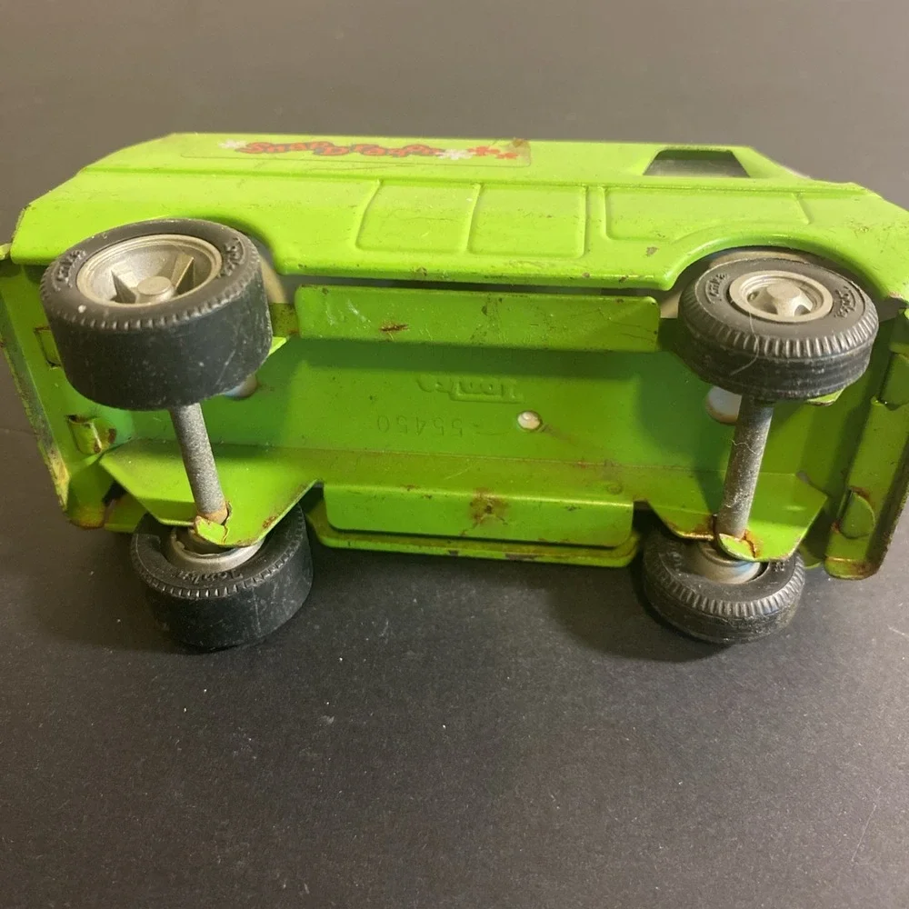 Vintage 1970's Tonka Snap Dragon Green With Mag Wheels missing back window